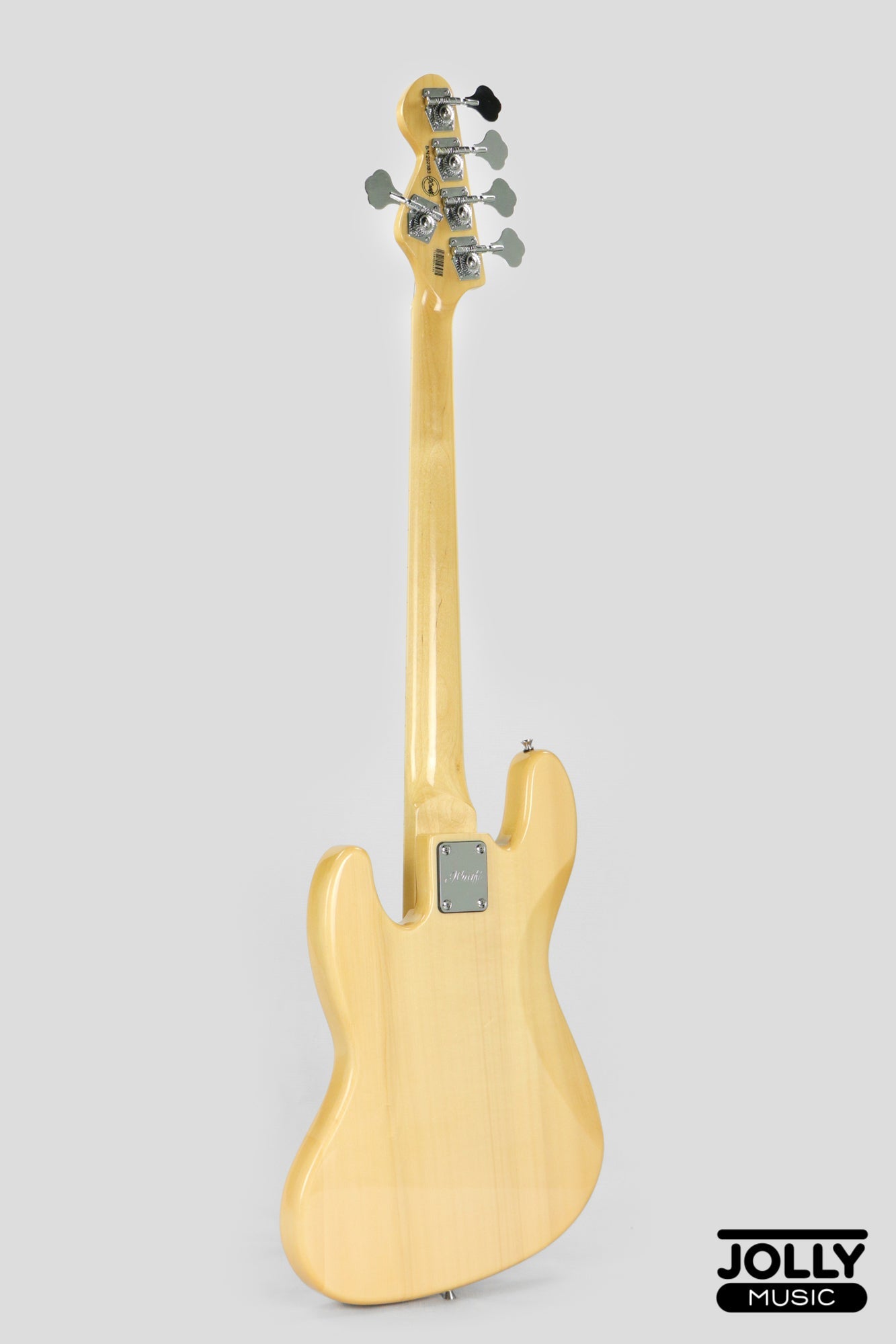 JCraft JB-1 J-Offset 5-String Bass Guitar with Gigbag - Natural