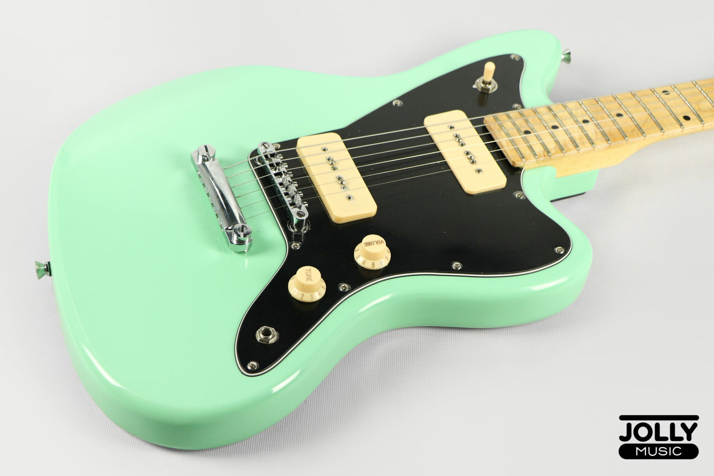 JCraft JZ-1 Offset Electric Guitar - Surf Green