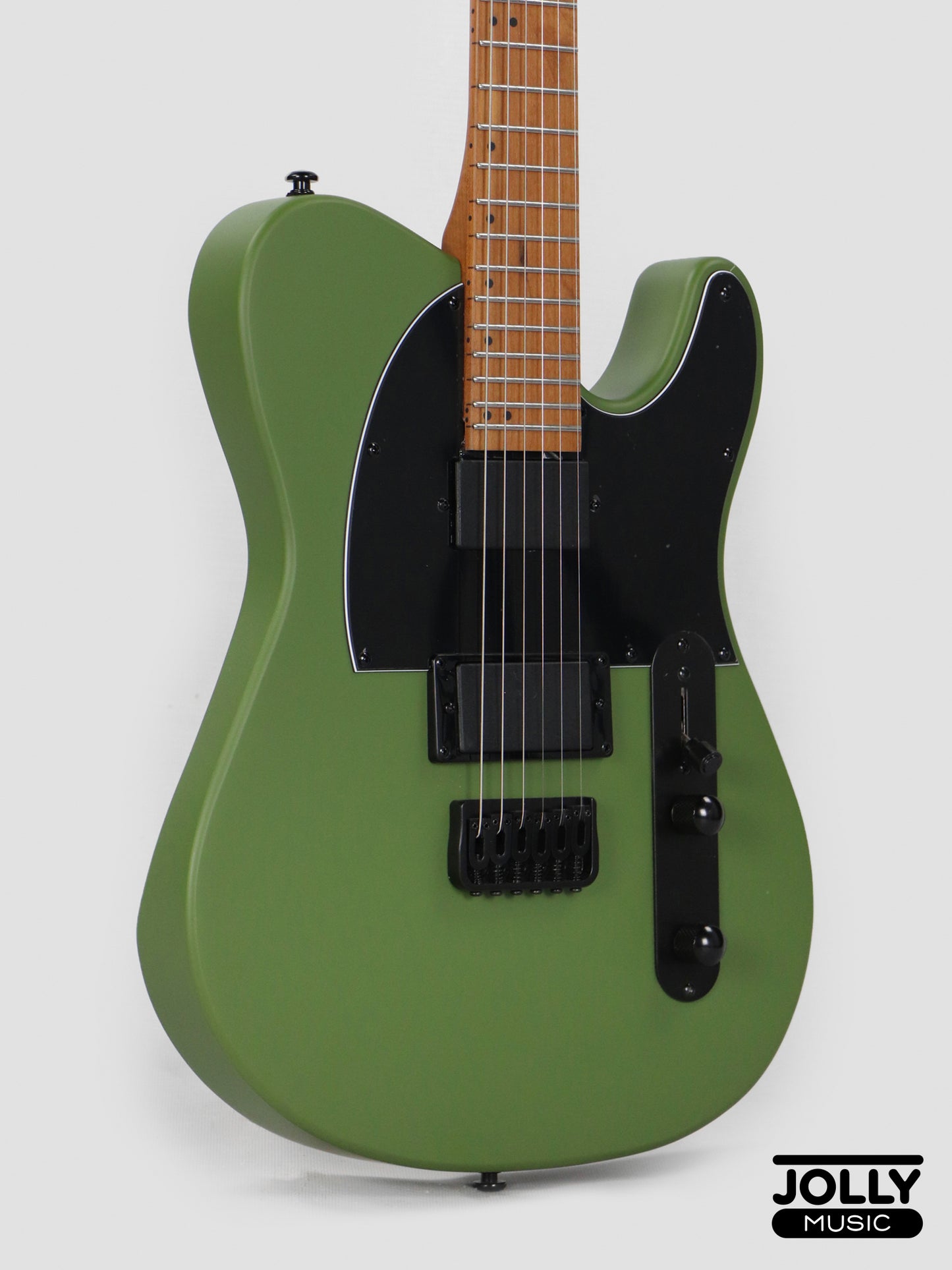 J Craft X Series LTX-3 Active 24 Fret Electric Guitar - Army Green