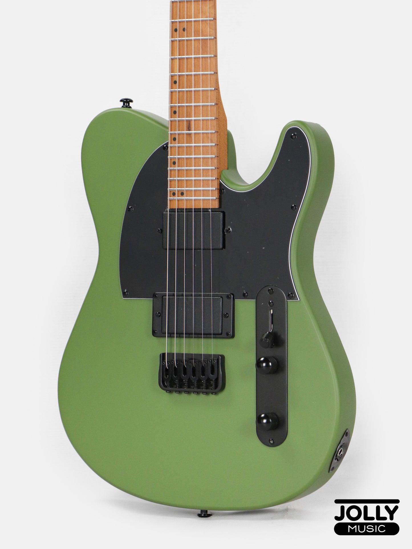 J Craft X Series LTX-3 Active 24 Fret Electric Guitar - Army Green