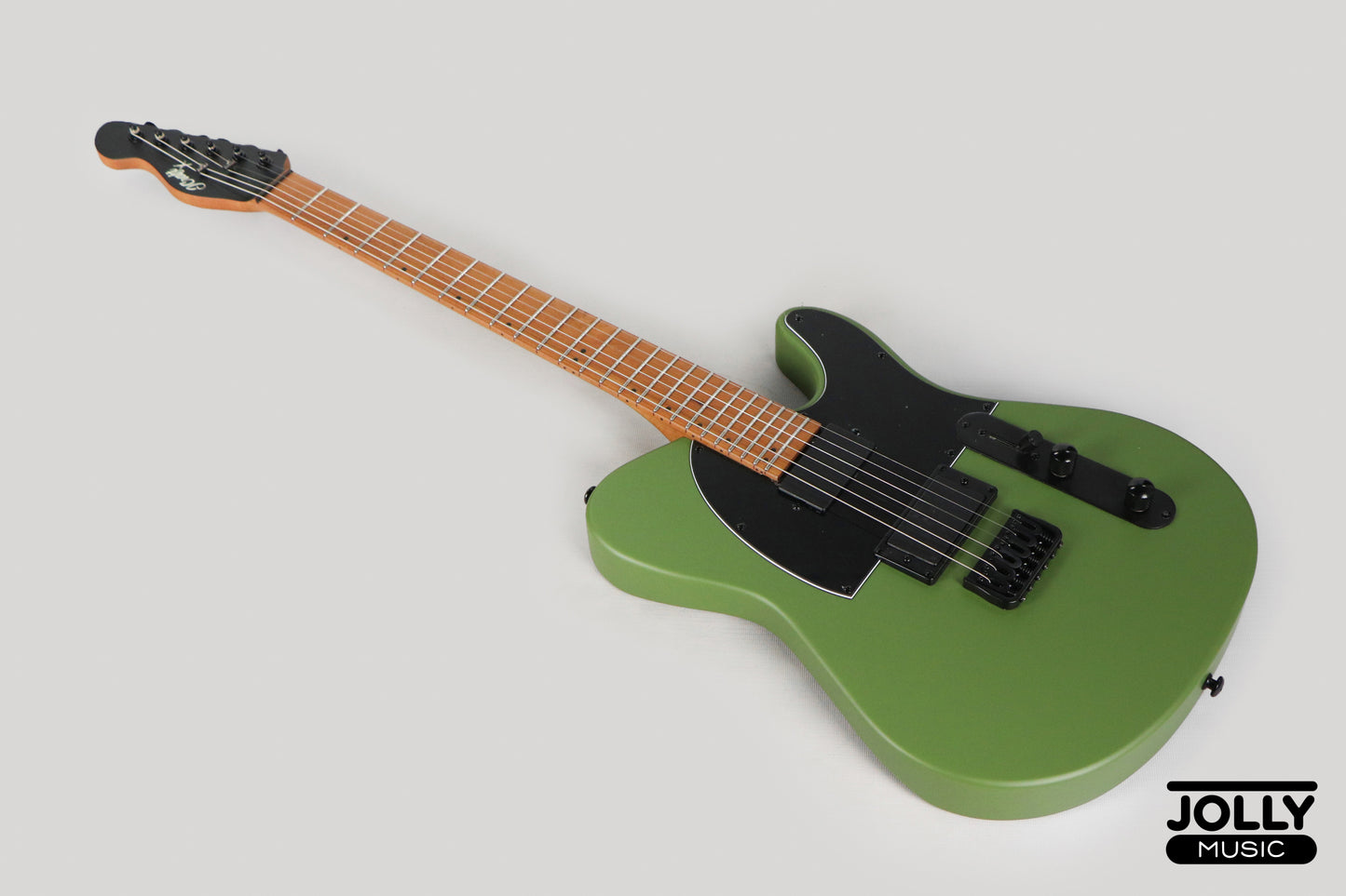 J Craft X Series LTX-3 Active 24 Fret Electric Guitar - Army Green