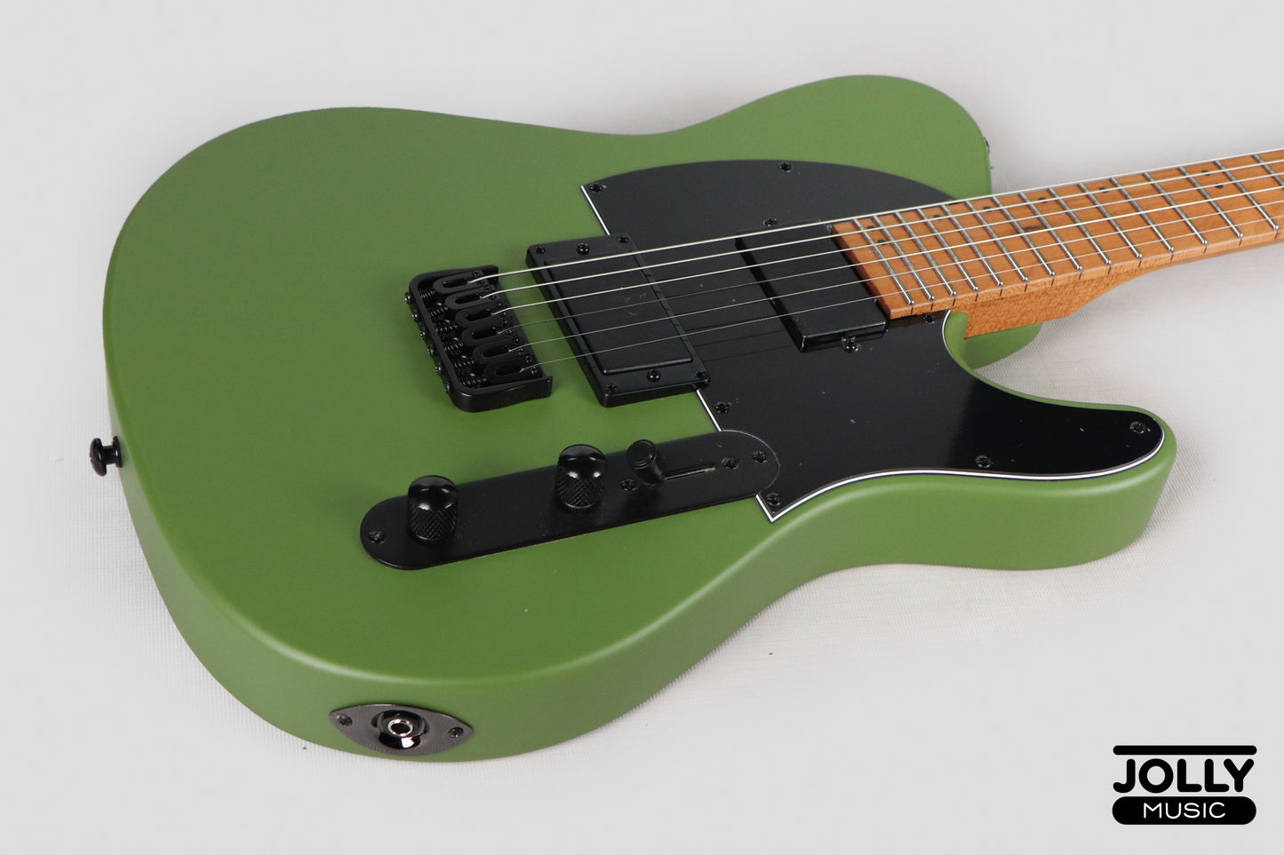J Craft X Series LTX-3 Active 24 Fret Electric Guitar - Army Green