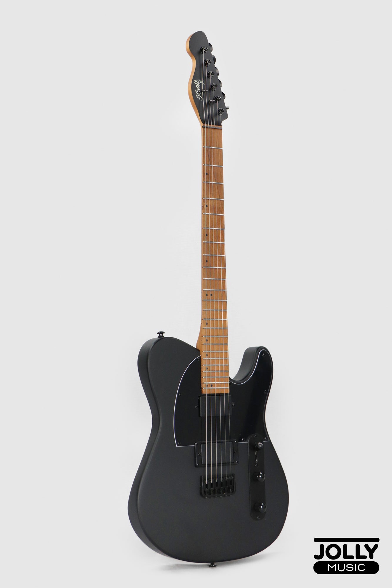 J Craft X Series LTX-3 Active 24 Fret Electric Guitar - Shadow Black