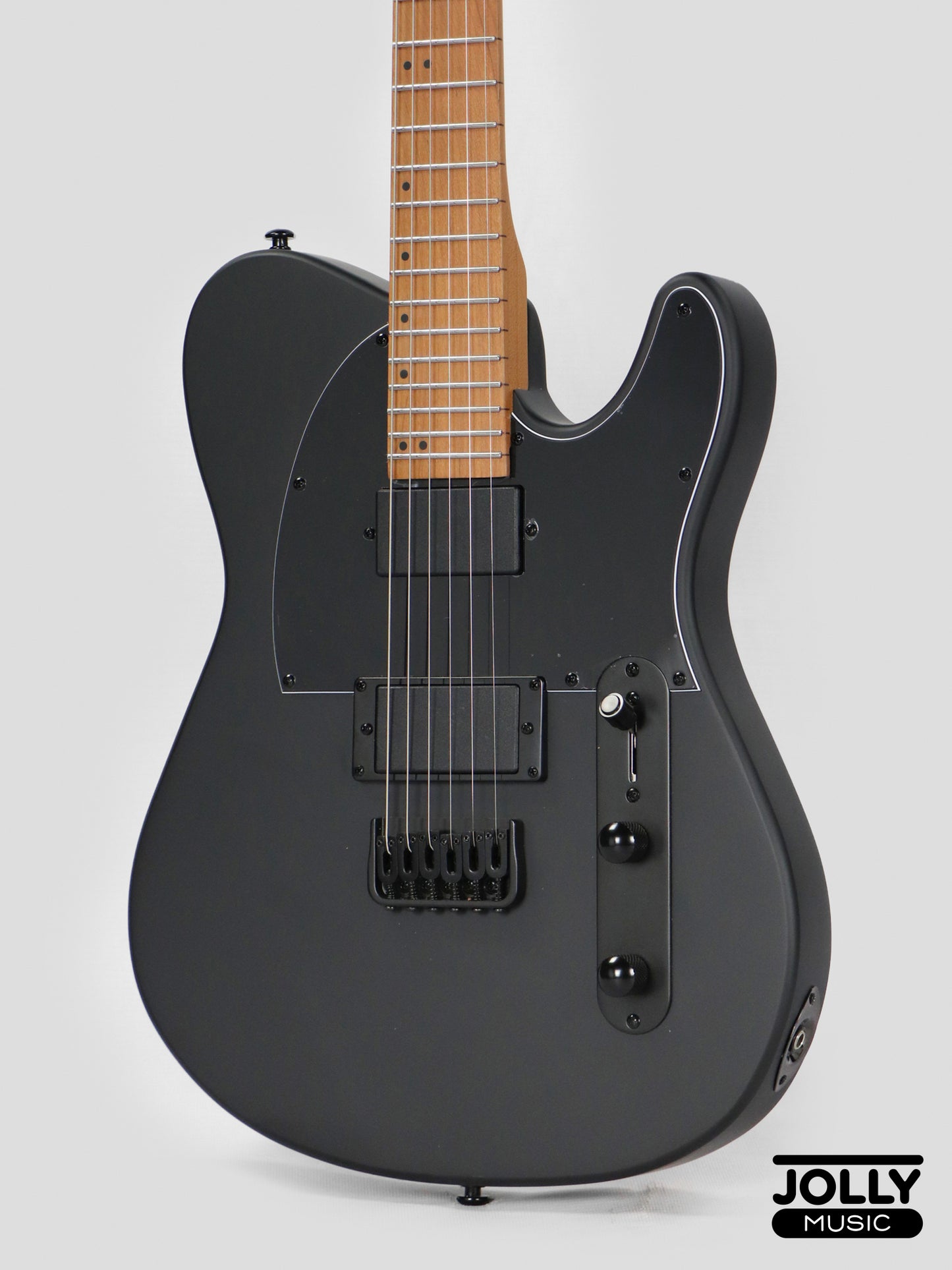 J Craft X Series LTX-3 Active 24 Fret Electric Guitar - Shadow Black