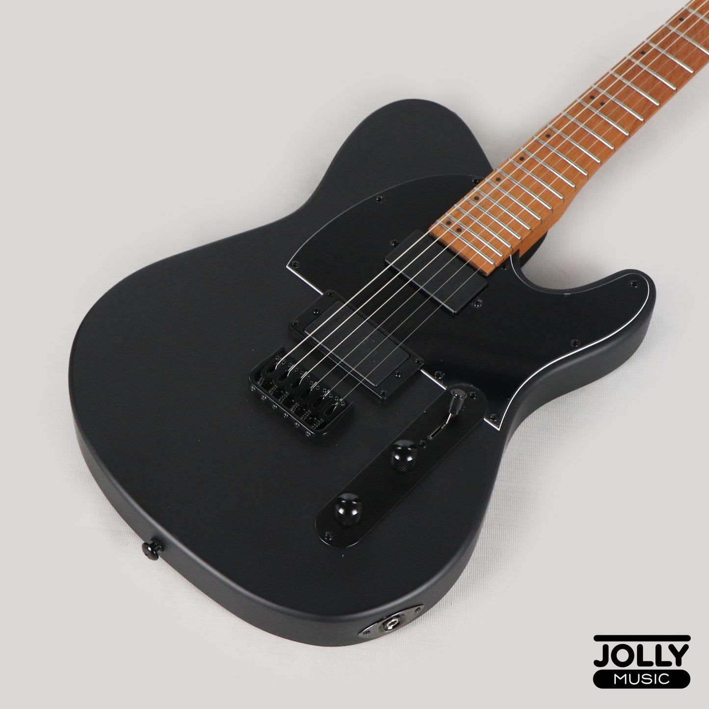 J Craft X Series LTX-3 Active 24 Fret Electric Guitar - Shadow Black