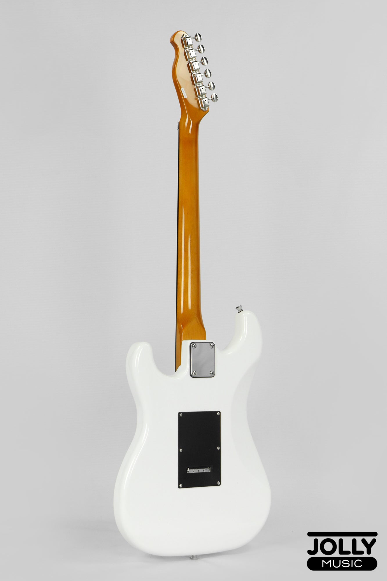 JCraft Modern Series S-3H FR24 HSS Double Locking Electric Guitar Wilkinson "Floyd" - Olympic White