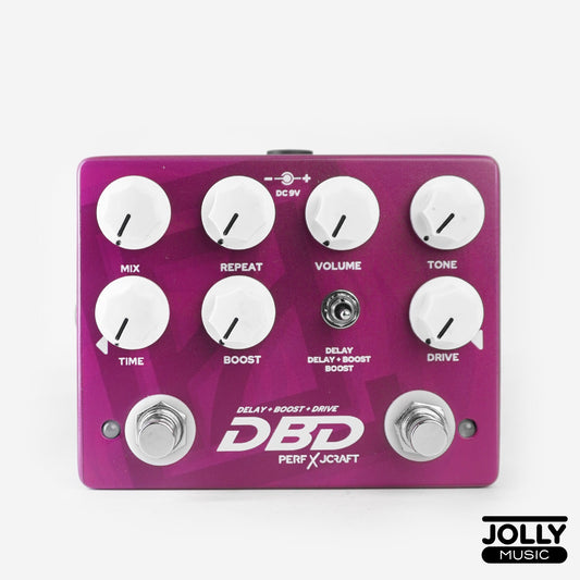 JCraft X Perf De Castro DBD Delay Boost Drive Pedal