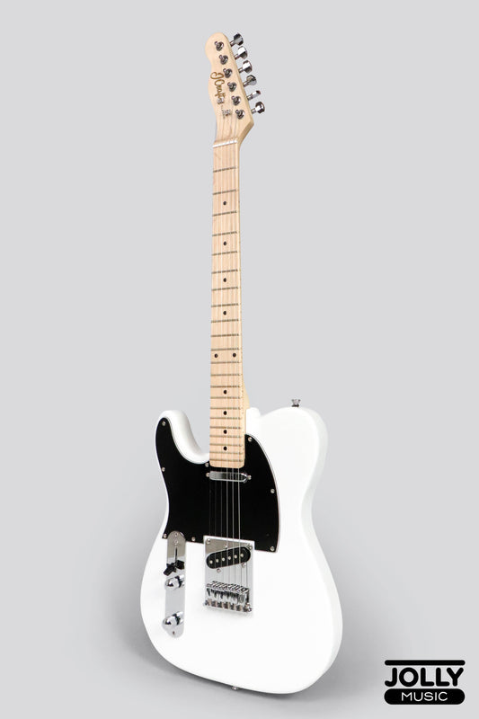 JCraft Classic Series T-1 Left Handed T-Style with Gigbag - White