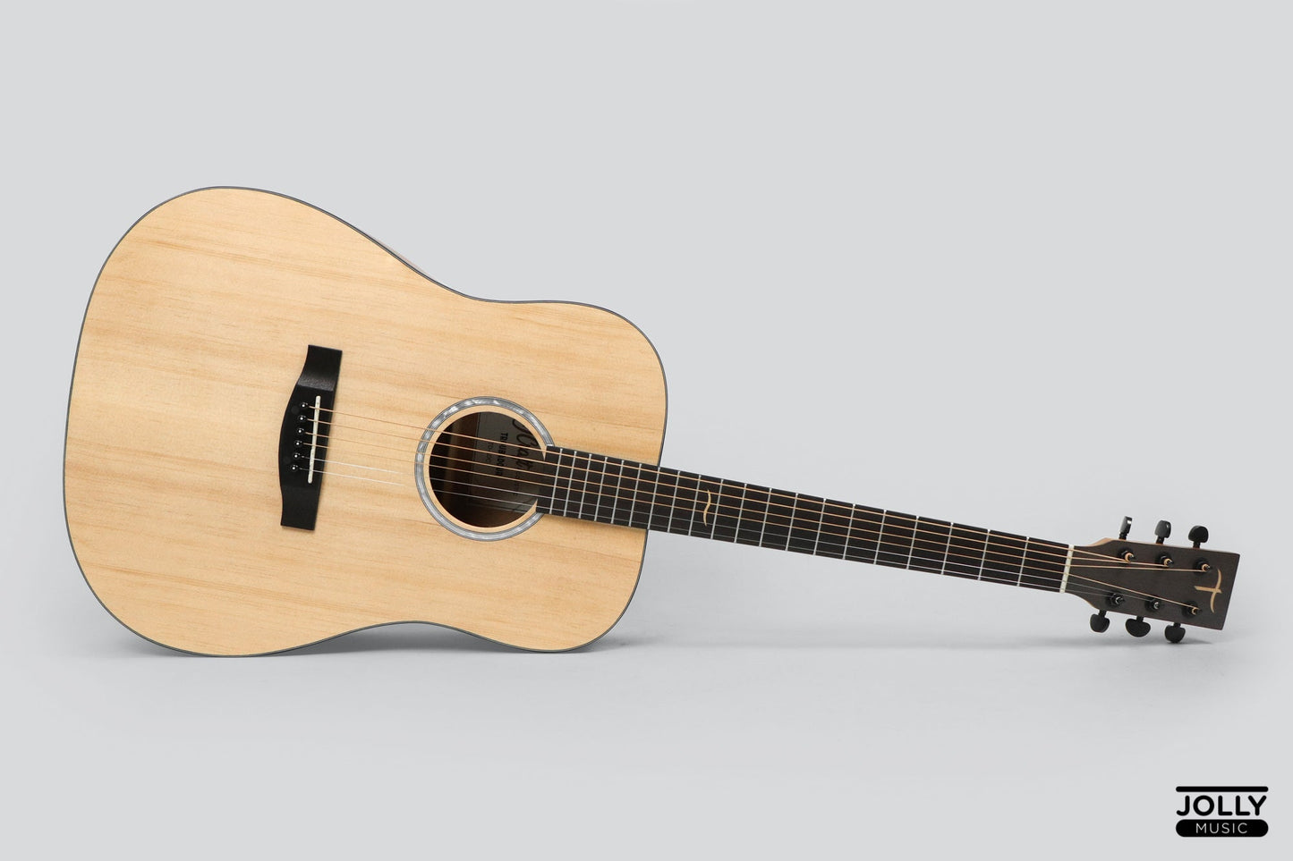 JCraft Troubadour TD-10 Dreadnought Acoustic Guitar with soft case