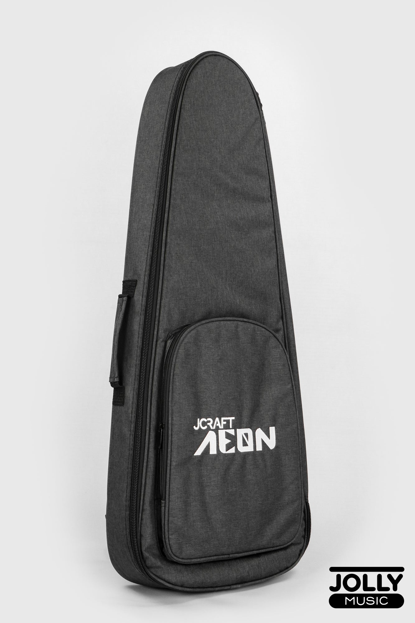 JCraft Aeon Headless Electric Guitar Locking Tremolo Stainless HTR-3 - Metallic Black