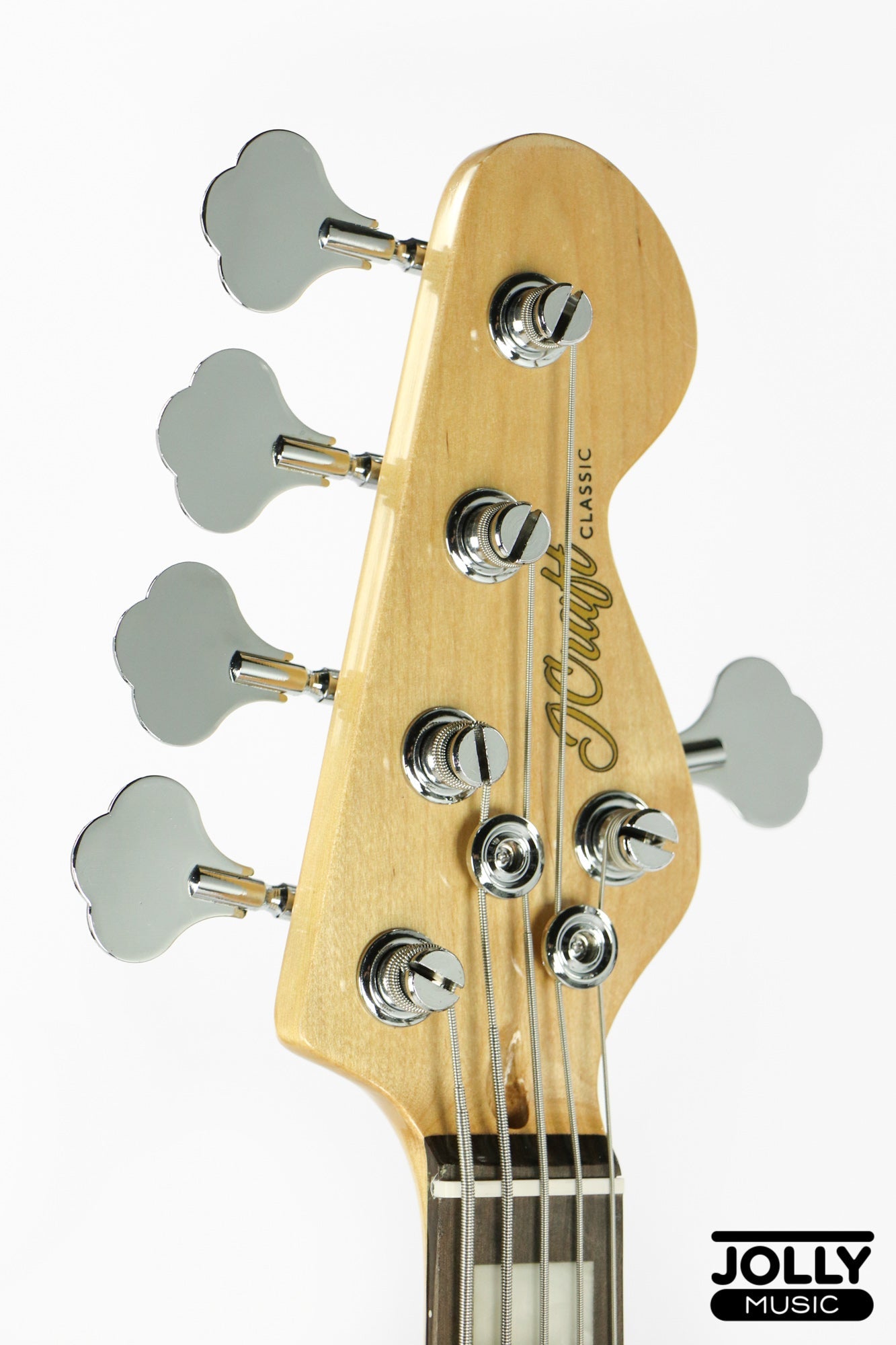 JCraft JB-2A J-Offset 5-String Bass Guitar - Sunburst