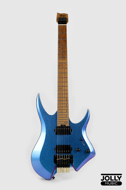 [PRE-ORDER] JCraft Aeon Headless Electric Guitar Locking Tremolo Stainless HTR-3 - Chameleon