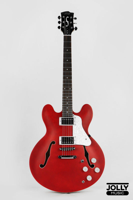 JCraft AR-2 2024 JM Semi-Hollow Electric Guitar - Cherry