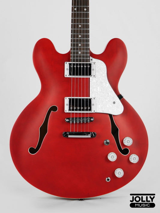 JCraft AR-2 2024 JM Semi-Hollow Electric Guitar - Cherry