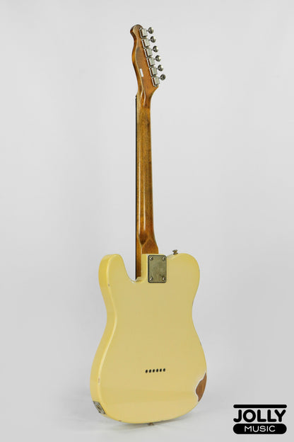 JCraft Vintage Series T-3VC Relic T-Style Electric Guitar - Ash Blonde