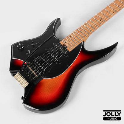 JCraft Aeon Headless Fusion HSS LEFT HAND HTP-3 LH - Sunburst