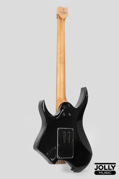 JCraft Aeon Headless Fusion HSS Electric Guitar HTP-3 - Sunburst