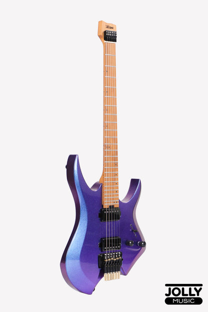 JCraft Aeon Headless Electric Guitar Locking Tremolo Stainless HTR-3 - Chameleon