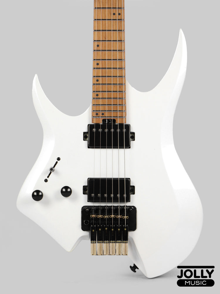 JCraft Aeon Headless Trem LEFT HAND HTR-3 LH - Pearl White Metallic