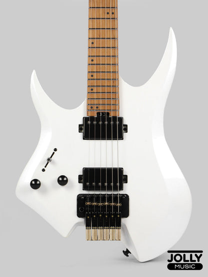 JCraft Aeon Headless Trem LEFT HAND HTR-3 LH - Pearl White Metallic