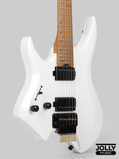 JCraft Aeon Headless Trem LEFT HAND HTR-3 LH - Pearl White Metallic