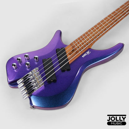 JCraft Aeon Headless LEFT HAND Bass 5-String HBM-3-5 LH - Chameleon