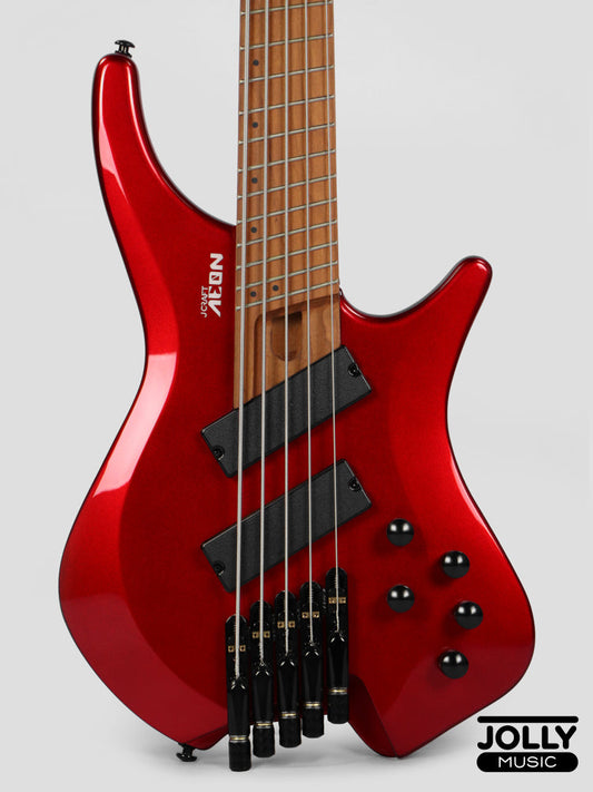 JCraft Aeon Headless Multiscale Bass 5-String HBM-3-5 - Metallic Red