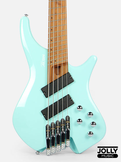 JCraft Aeon Headless Multiscale Bass 5-String HBM-3-5 - Sonic Blue