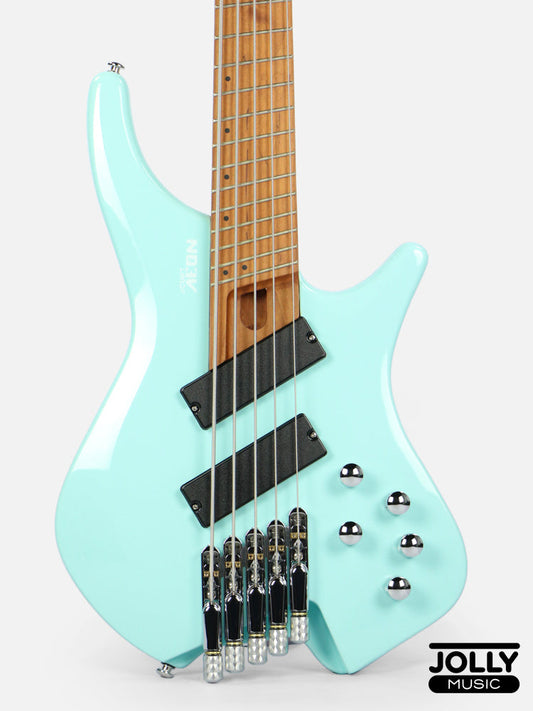 JCraft Aeon Headless Multiscale Bass 5-String HBM-3-5 - Sonic Blue