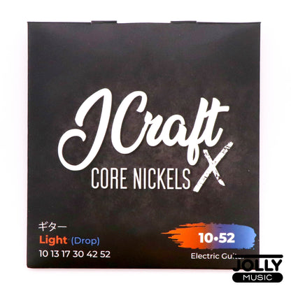 JCraft X Core Nickels Electric Guitar Strings