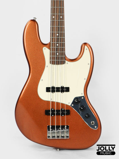 JCraft JB-2 4-String Electric Bass 2026 - Rosewood / Metallic Gold