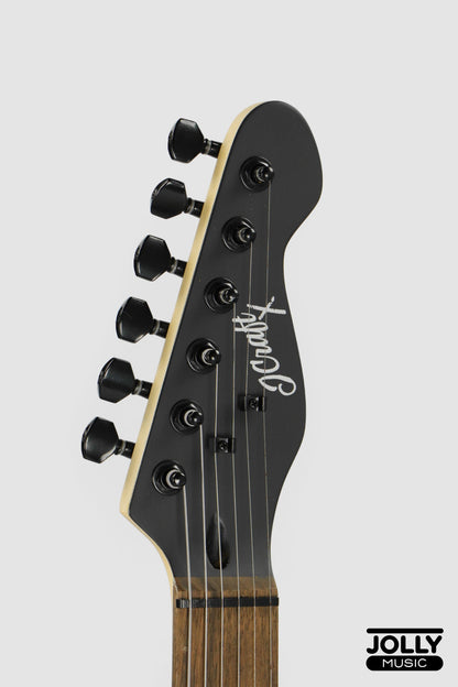 JCraft LTX-1 Double Humbucker Electric Guitar with Gigbag - Shadow