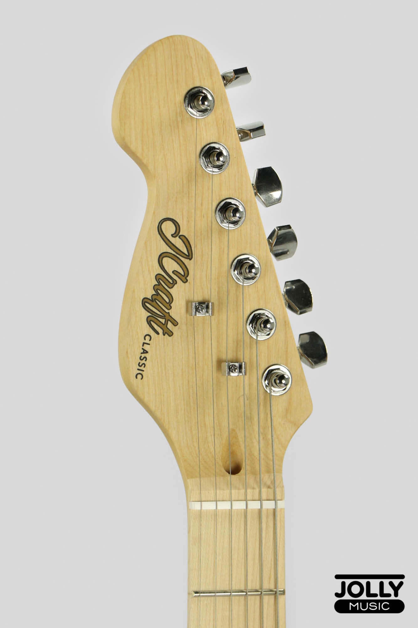 JCraft S-1 LEFT HAND S-Style Electric Guitar with Gigbag - Metallic Red