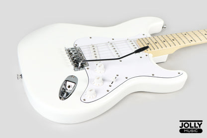 JCraft S-1 S-Style Electric Guitar with Gigbag - White