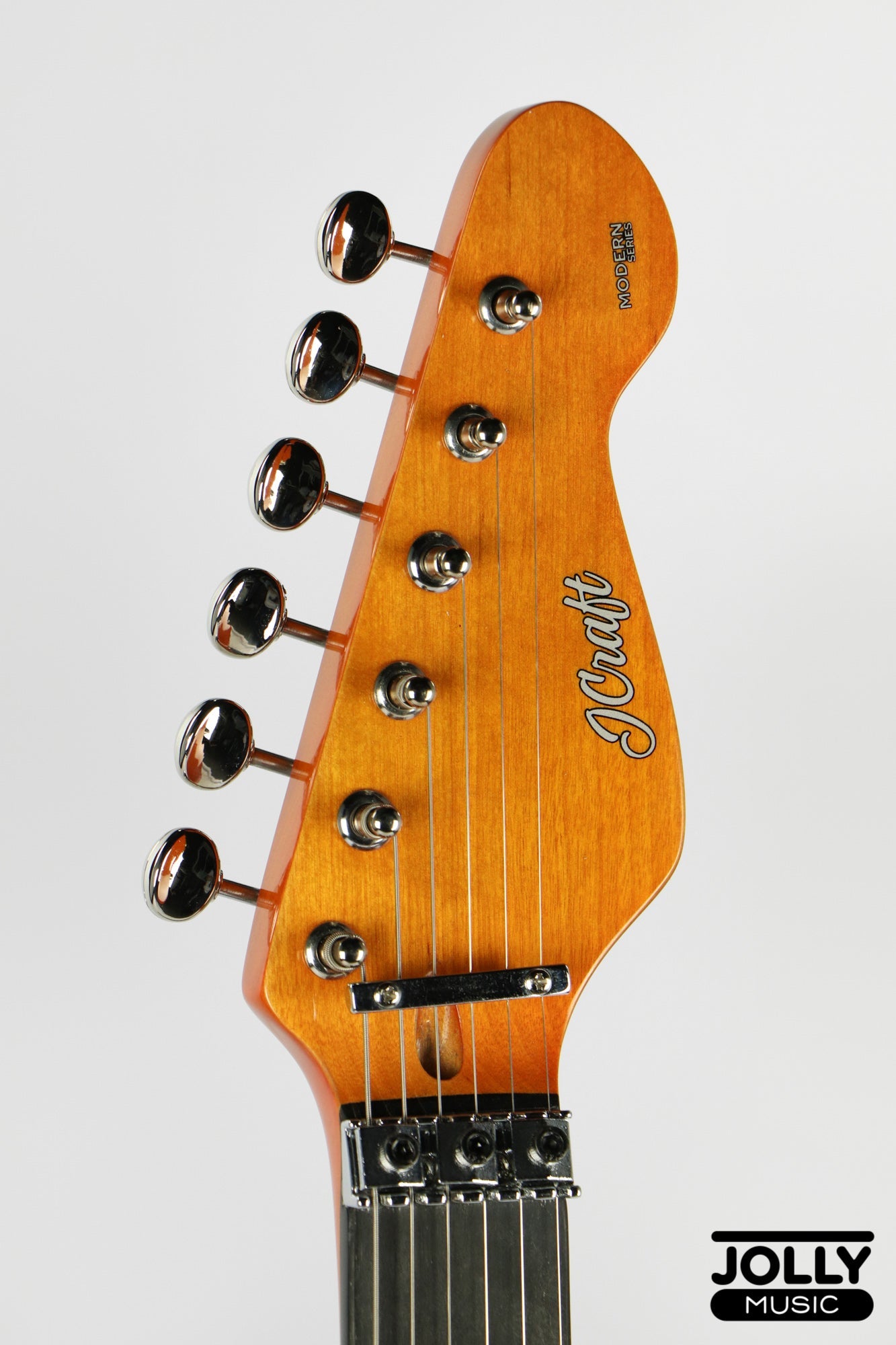 JCraft S-3H FR24 2023 HH Zebra Superstrat Electric Guitar w/ Floyd Rose - Blue Flamed Burst