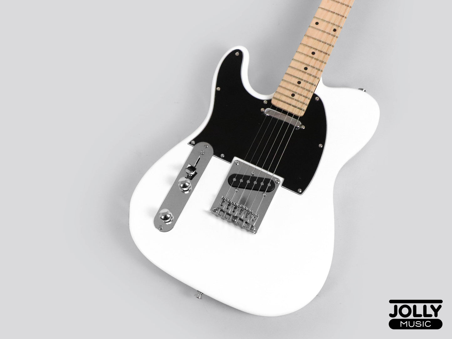 JCraft Classic Series T-1 Left Handed T-Style with Gigbag - White
