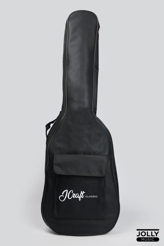 JCraft JB-1 J-Offset 4-String Bass Guitar with Gigbag - Sunburst