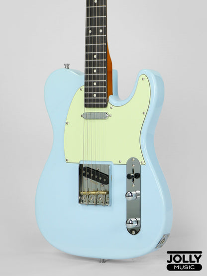 JCraft Vintage Series T-3V T-Style Electric Guitar - Sonic Blue
