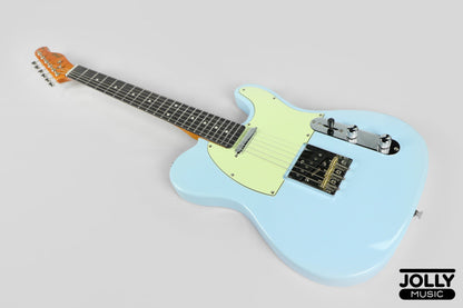 JCraft Vintage Series T-3V T-Style Electric Guitar - Sonic Blue