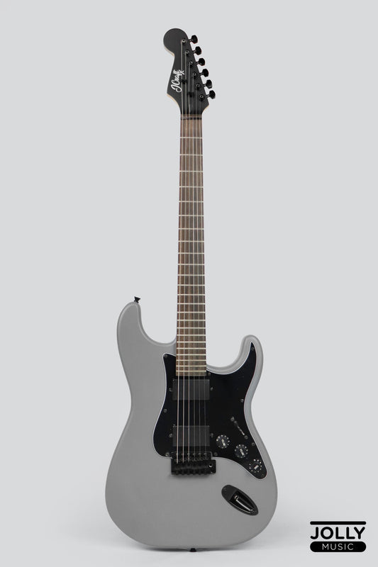 J-Craft X Series LSX-1 HH Modern S-Style Electric Guitar - Gunmetal