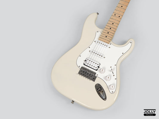 JCraft S-1H HSS Electric Guitar with Gigbag - Milky White